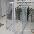 Pannello del canile a gabbia per cani a catena portatile grande